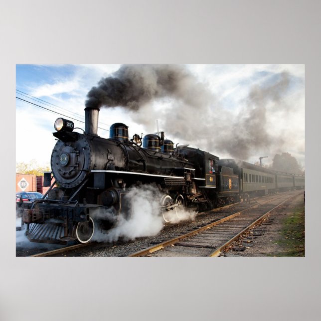 Cloud of Smoke Train Print (Front)