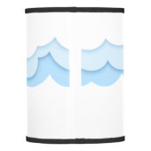 Cloud Paper Cut Style Lamp Shade (Back)