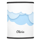 Cloud Paper Cut Style Lamp Shade (Front)