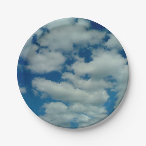 Cloud Paper Plate