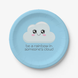 Cloud Paper Plates