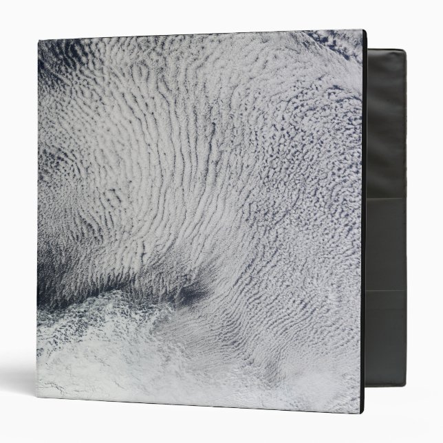 Cloud patterns and sea ice in the Southern Ocea 3 Ring Binder (Front/Inside)