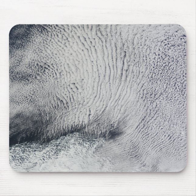 Cloud patterns and sea ice in the Southern Ocea Mouse Pad (Front)