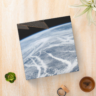 Cloud Patterns South Of The Aleutian Islands. 3 Ring Binder