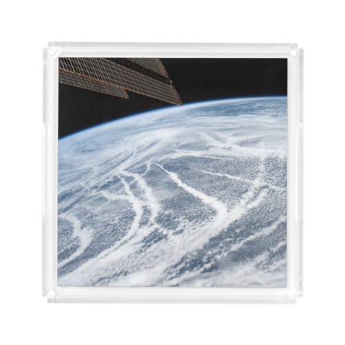 Cloud Patterns South Of The Aleutian Islands Acrylic Tray