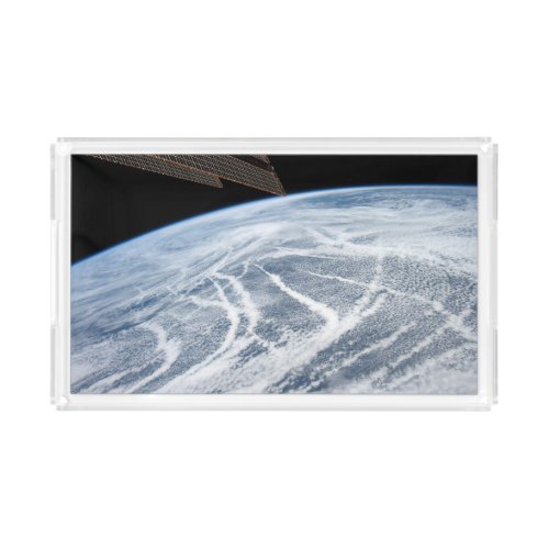 Cloud Patterns South Of The Aleutian Islands Acrylic Tray