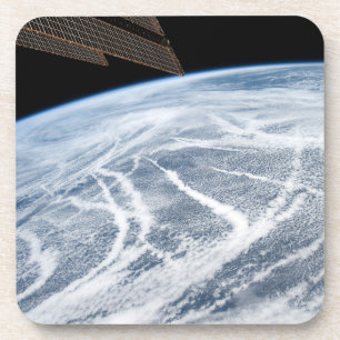 Cloud Patterns South Of The Aleutian Islands. Beverage Coaster