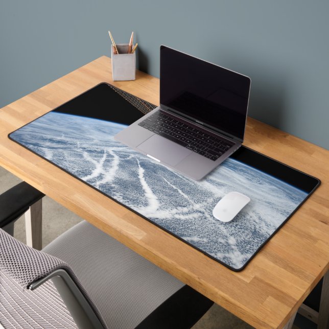 Cloud Patterns South Of The Aleutian Islands. Desk Mat (Office 2)