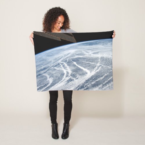 Cloud Patterns South Of The Aleutian Islands Fleece Blanket