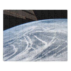 Cloud Patterns South Of The Aleutian Islands. Jigsaw Puzzle