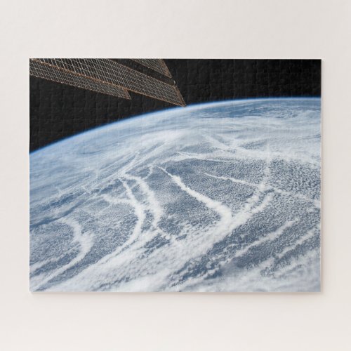 Cloud Patterns South Of The Aleutian Islands Jigsaw Puzzle