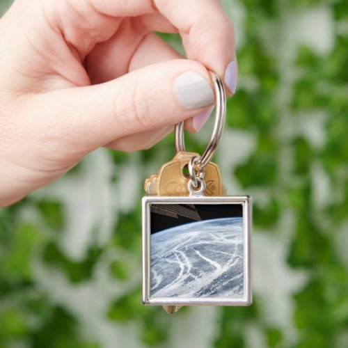 Cloud Patterns South Of The Aleutian Islands Keychain