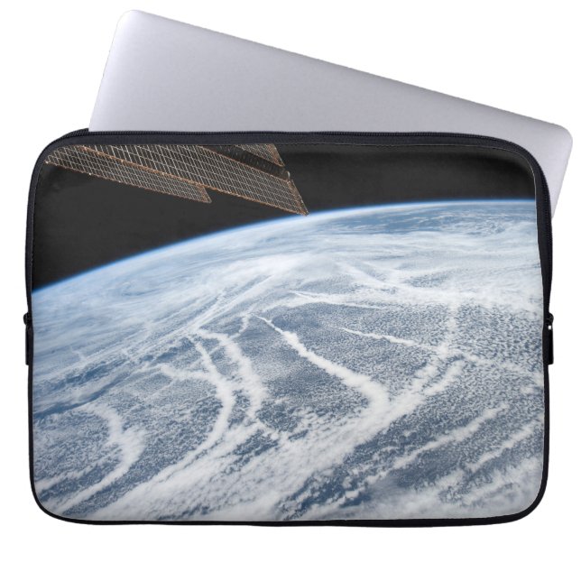 Cloud Patterns South Of The Aleutian Islands. Laptop Sleeve (Front)