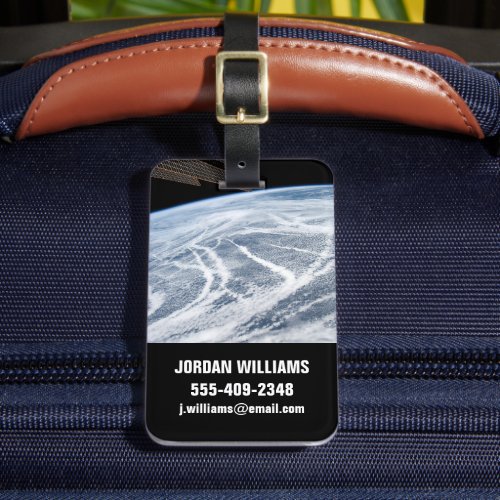 Cloud Patterns South Of The Aleutian Islands Luggage Tag