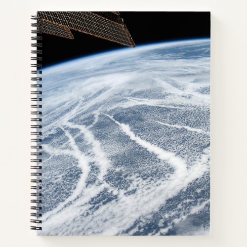 Cloud Patterns South Of The Aleutian Islands Notebook