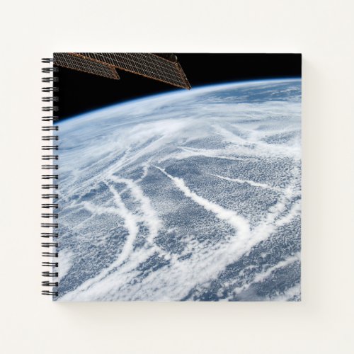 Cloud Patterns South Of The Aleutian Islands Notebook