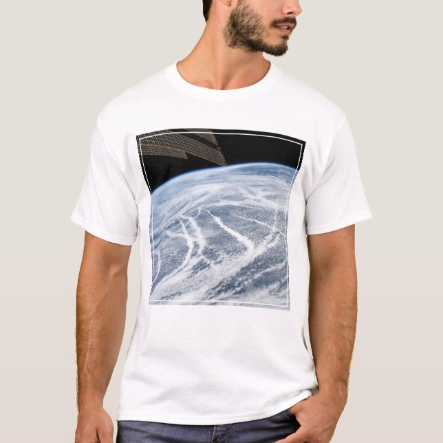 Cloud Patterns South Of The Aleutian Islands. T-Shirt (Front)