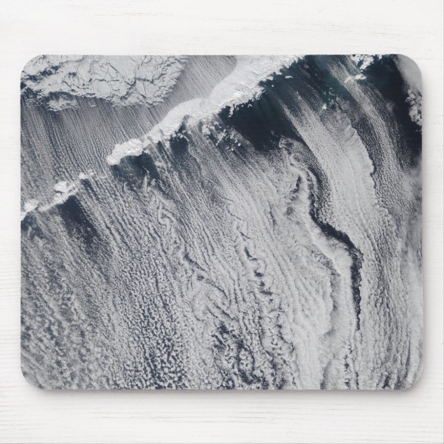 Cloud patterns visible over the Aleutian Island Mouse Pad (Front)