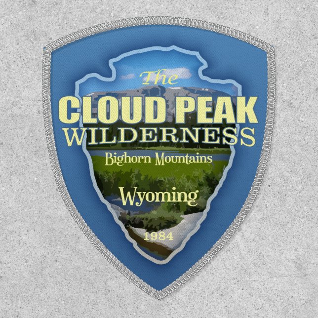 Cloud Peak Wilderness (arrowhead) Patch (Front)