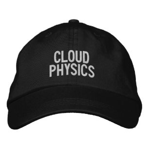 "Cloud Physics" Embroidered Cap