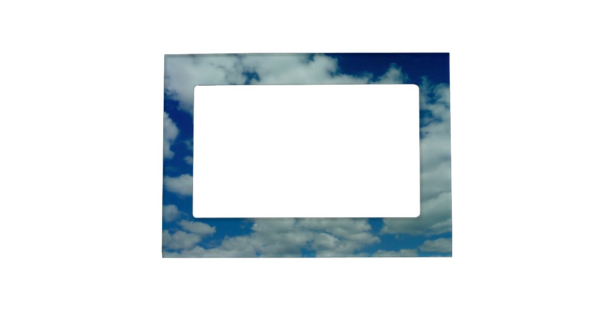 Cloud Picture Frame Zazzle