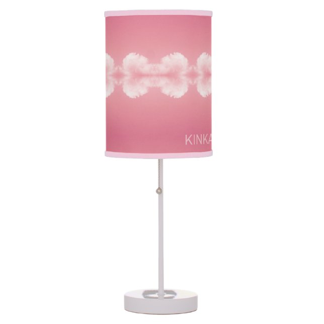 Cloud Pink Table Lamp (Front)