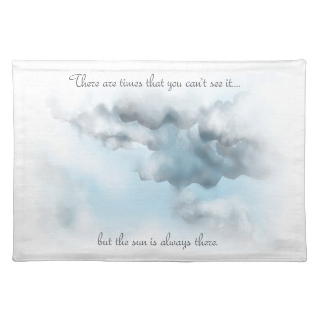 Cloud placemat (Front)