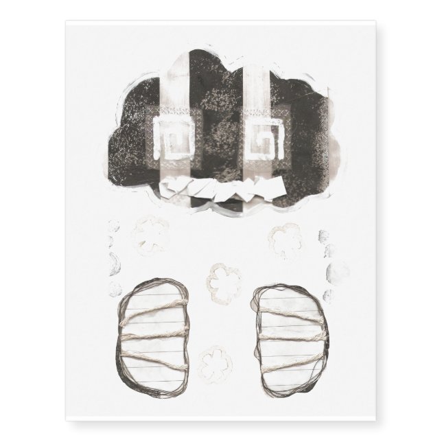 Cloud Prison Tattoo (Front)