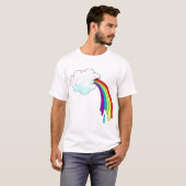 Cloud Puking Rainbow T-shirt (Front Full)