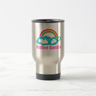 Cloud Rainbow Machine Operator Travel Mug