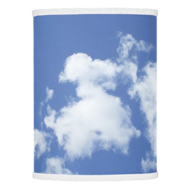 Cloud Shapes Lamp Shade (Front)