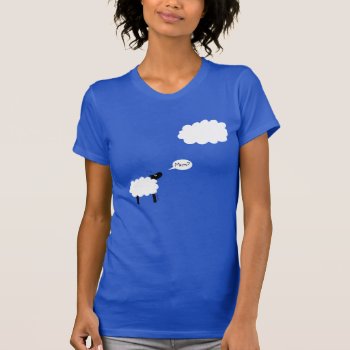 Cloud Sheep T-shirt by HannahSterryCartoons at Zazzle