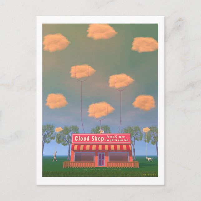 CLOUD SHOP postcard (Front)