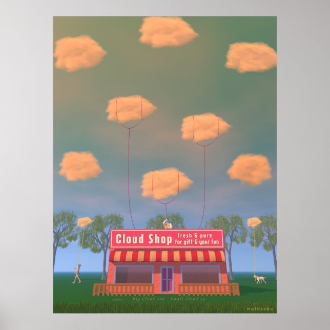 CLOUD SHOP POSTER (Front)