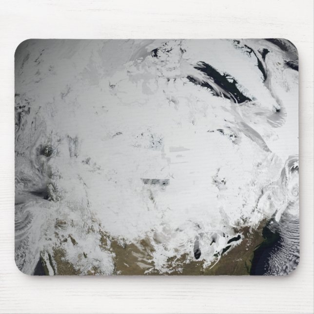 Cloud simulation of a single day 2 mouse pad (Front)