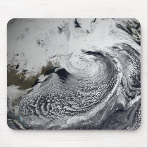 Cloud simulation of a single day 3 mouse pad