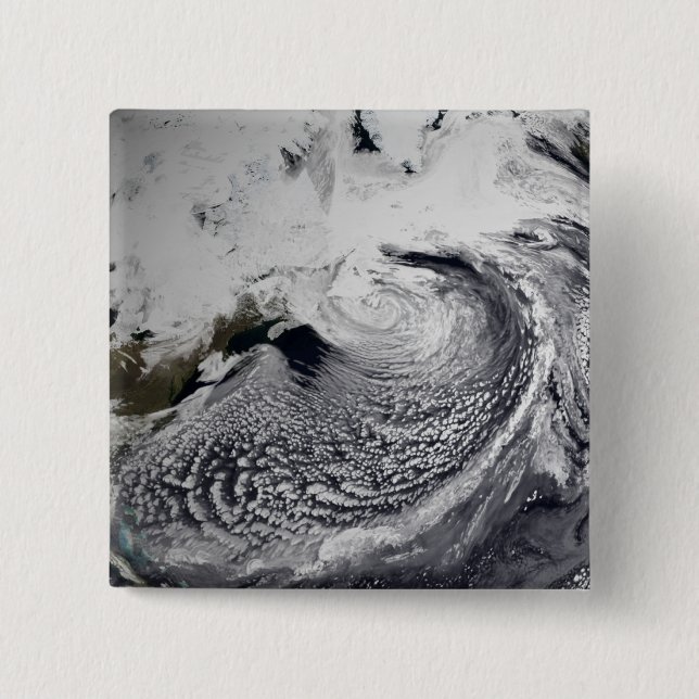 Cloud simulation of a single day 3 pinback button (Front)