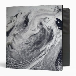 Cloud simulation of a single day 3 ring binder