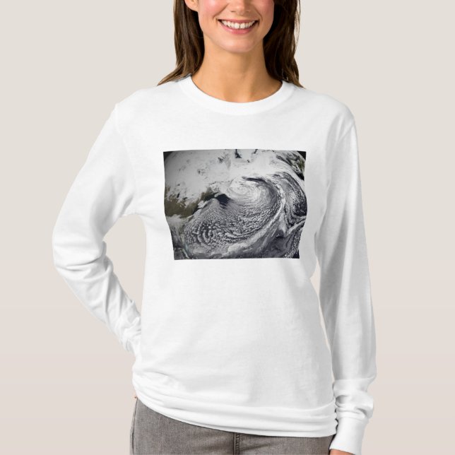 Cloud simulation of a single day 3 T-Shirt (Front)