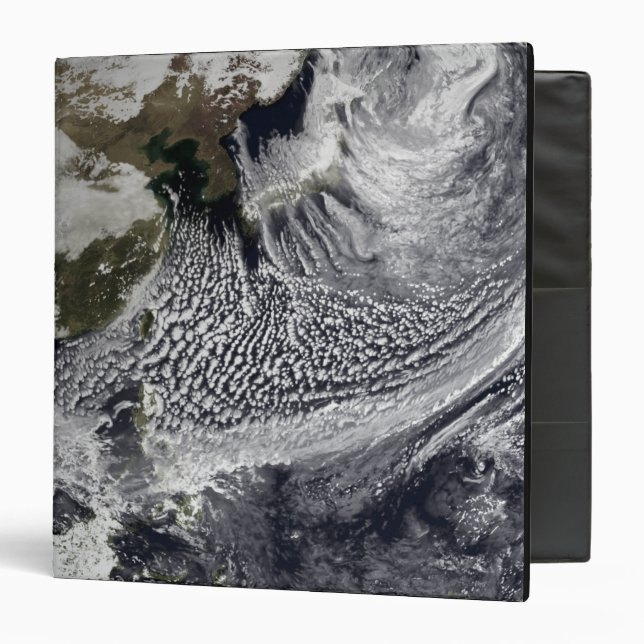 Cloud simulation of a single day 4 3 ring binder (Front/Inside)