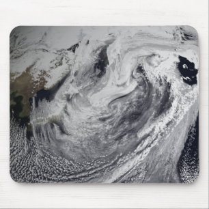 Cloud simulation of a single day mouse pad