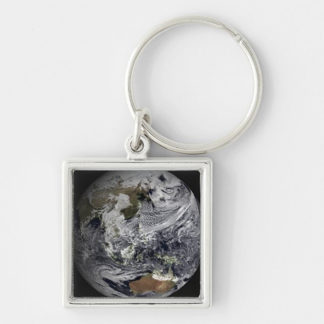 Cloud simulation of the full Earth Keychain (Front)