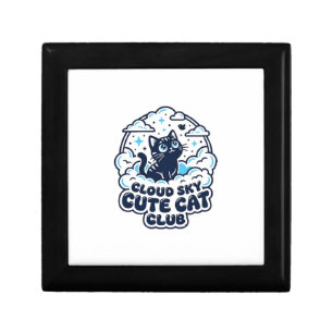 Cloud Sky Cute Cat Pet Lover Shirt Art - Cloud Sky Gift Box
