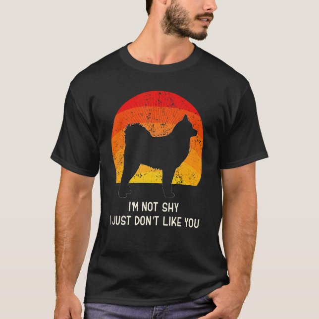 Cloud Spitz German Spitz Retro 3 T-Shirt (Front)