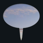 Cloud Streak Cake Topper<br><div class="desc">A product featuring a streak of cloud, Ficksburg, Free State, RSA.</div>