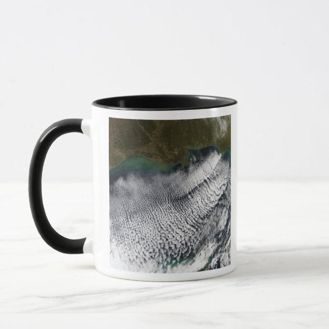 Cloud streets in the Gulf of Mexico Mug (Left)