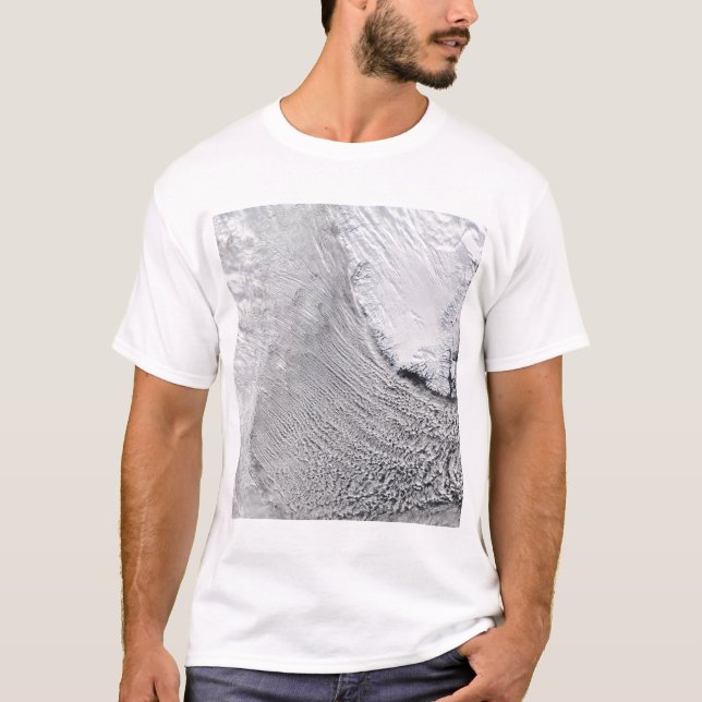Cloud Streets in the Labrador Sea T-Shirt (Front)