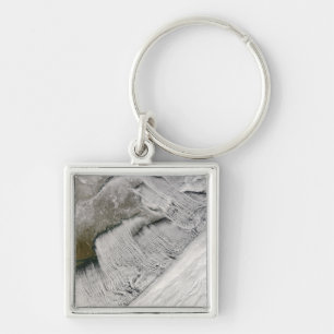 Cloud streets off New England and the Maritimes Keychain