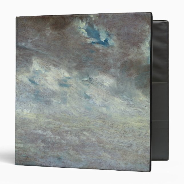 Cloud Study, 1821 (oil on paper on board) 3 Ring Binder (Front/Inside)