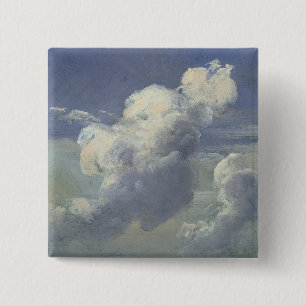 Cloud Study, 1832 Pinback Button